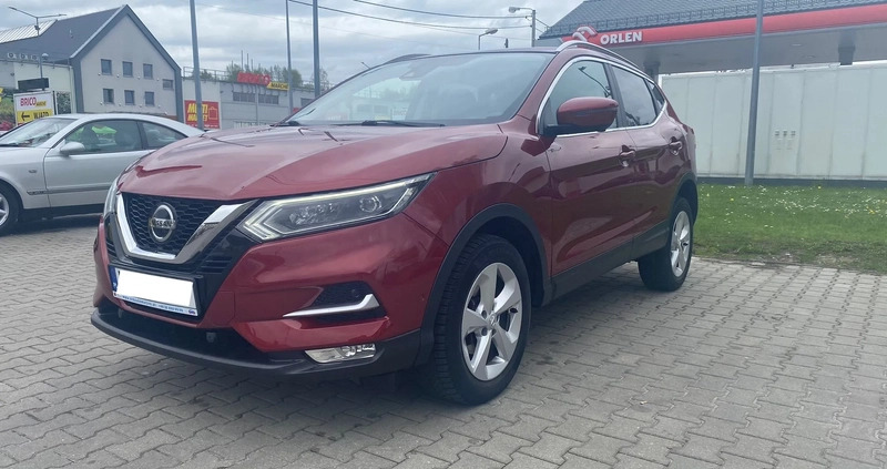 Nissan Qashqai cena 85900 przebieg: 81618, rok produkcji 2019 z Zduńska Wola małe 232